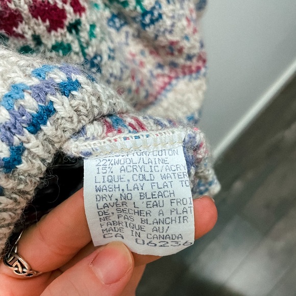 Vintage grandma style sweater - Picture 4 of 4